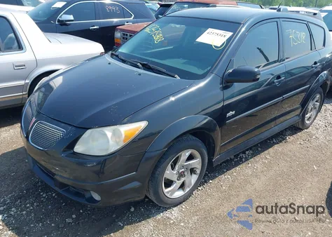 2008 Pontiac Vibe из США, поврежденный, VIN 5Y2SL65838Z413457